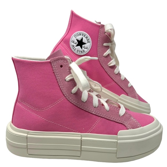 Converse Pink High-Top Sneakers - Picture 1 of 12